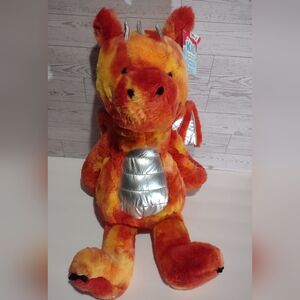 Kid Connection 16-inch Plush Red Dragon. 